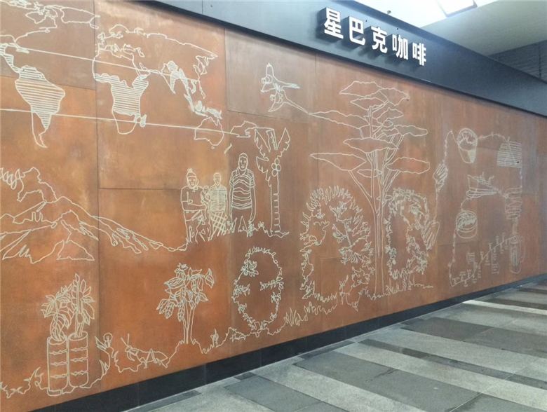 郑州耐候钢幕墙